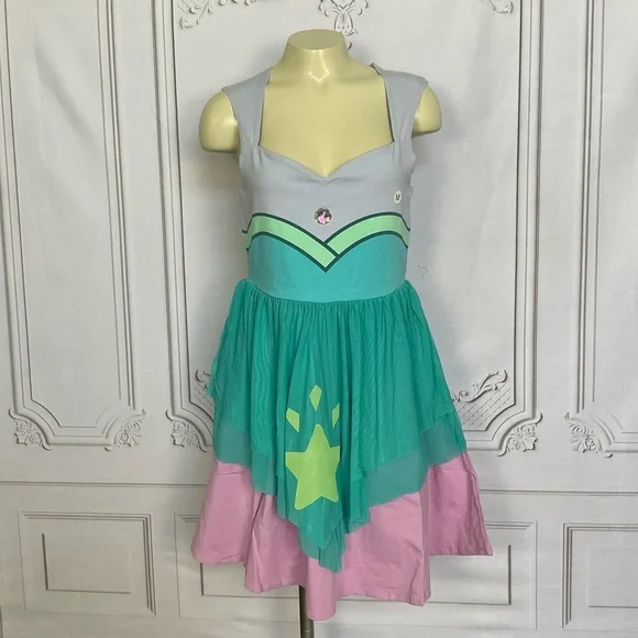 WeLoveFine x Steven Universe Opal Gem Dress Cosplay Cartoon Network Medium New - Picture 2 of 6